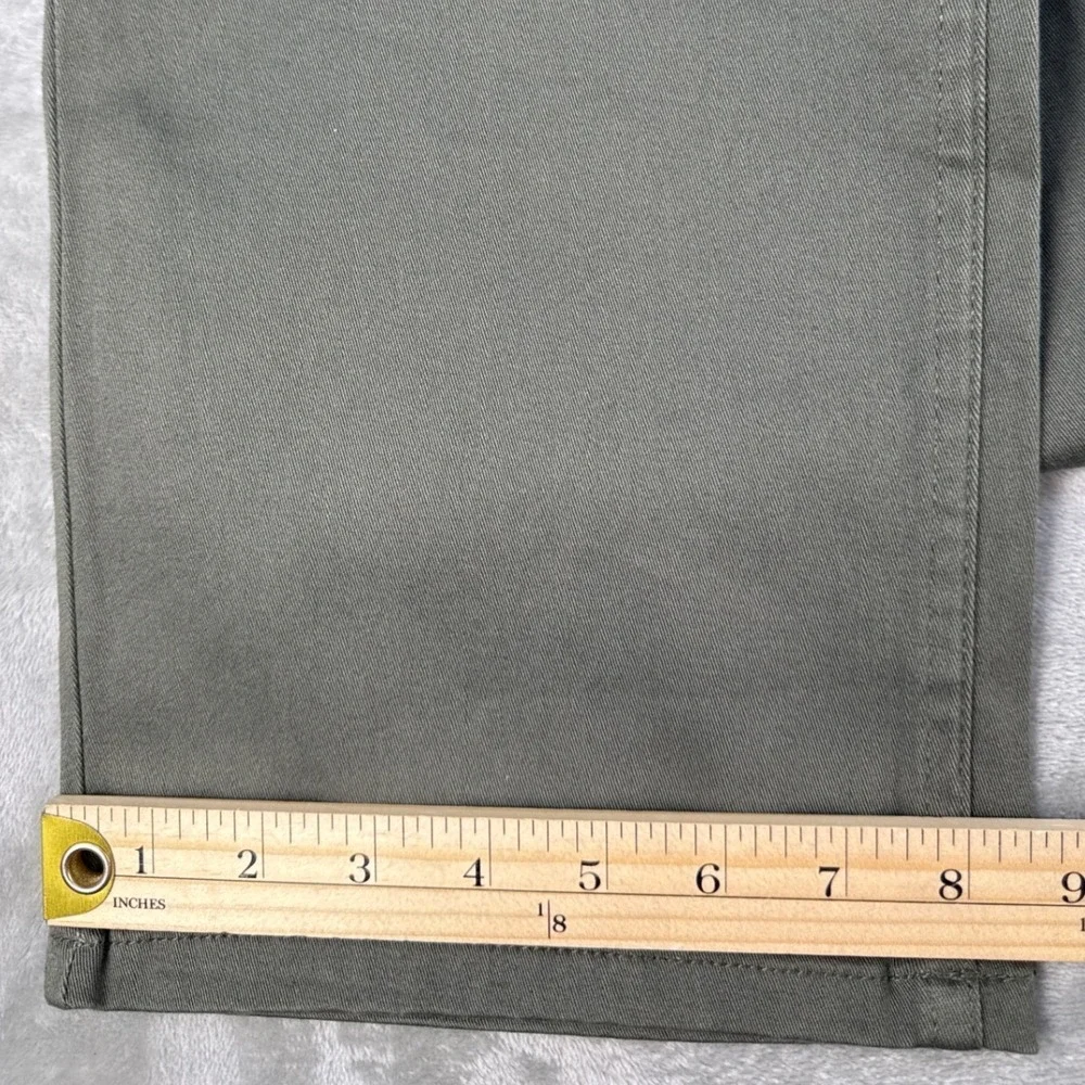 LRG Mens True Straight Fit Chino Pants Olive Green Size 40 NWT